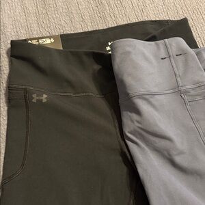 Under Armour Dual-Tone Black and Gray shorts